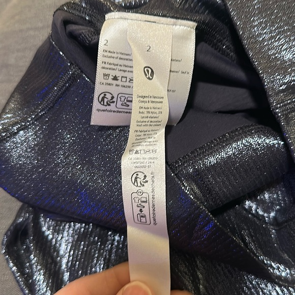 LULULEMON Align HR Rib Pant 25” Shine - Picture 10 of 10